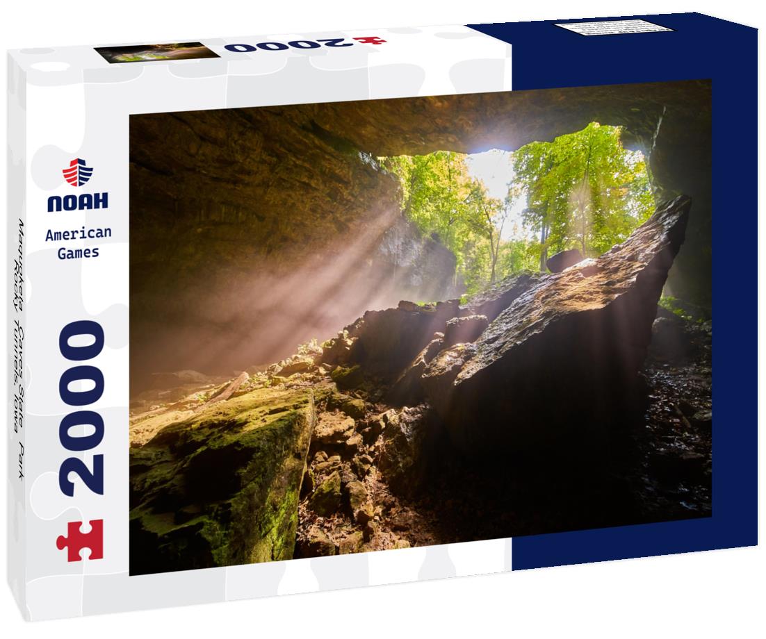 Maquoketa Caves State Park, Rocky Tunnels, Iowa 2000pc Puzzle
