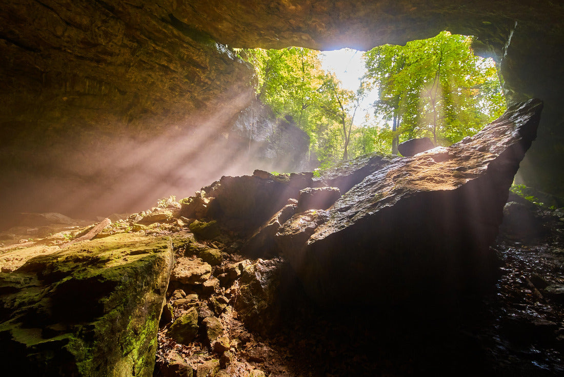 Maquoketa Caves State Park, Rocky Tunnels, Iowa 2000pc Puzzle