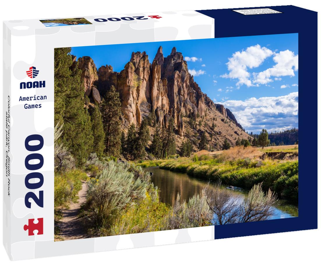 Colorful Canyon, Smith Rock state park, Oregon 2000pc Puzzle