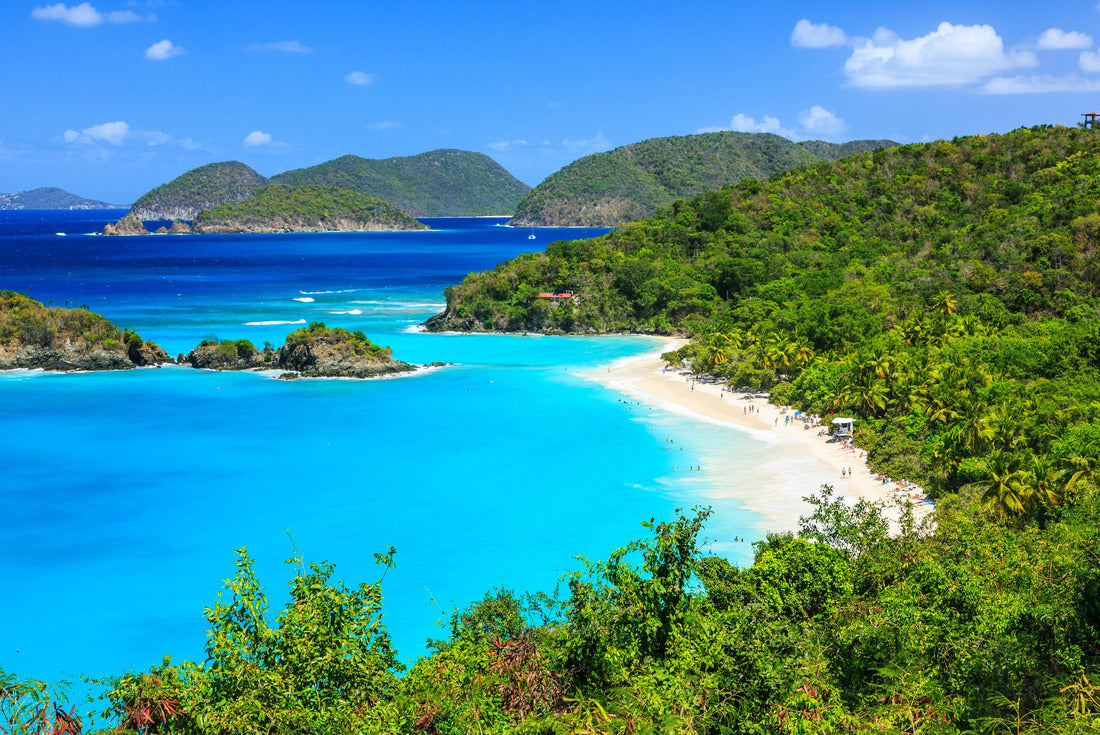 Trunk Bay on St John island, US Virgin Islands 2000pc Puzzle