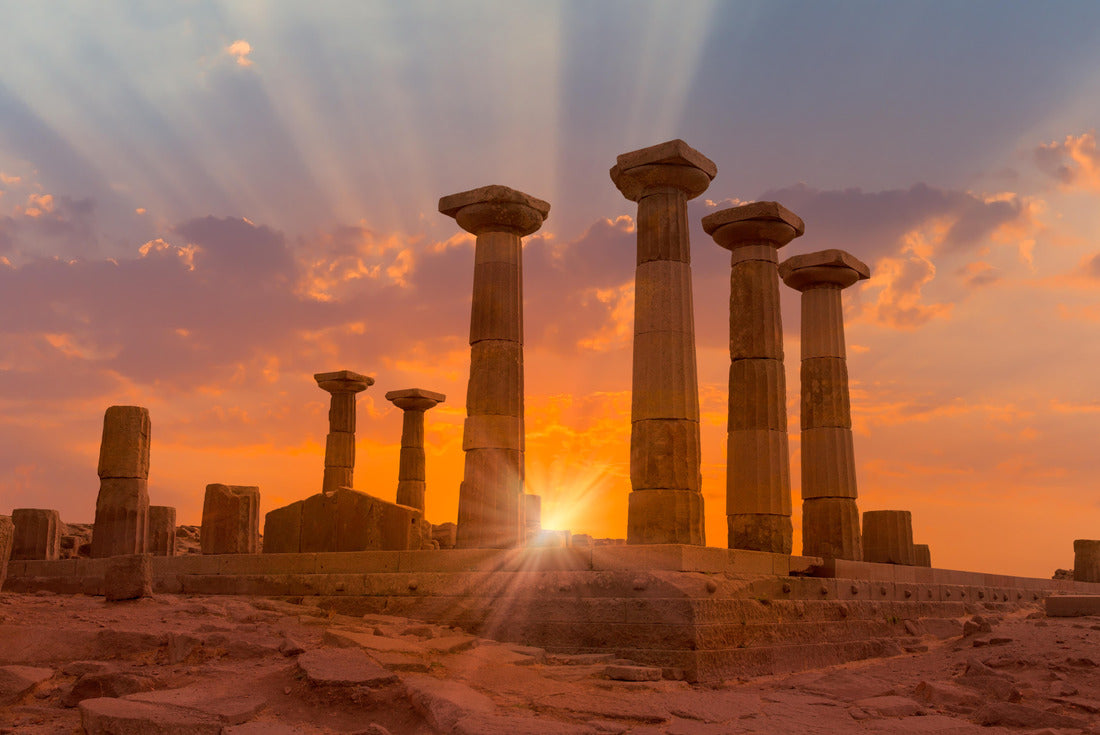 Noah Jigsaw Puzzle Ruins of the Temple of Athena in Assos, Turkey 2000 pieces