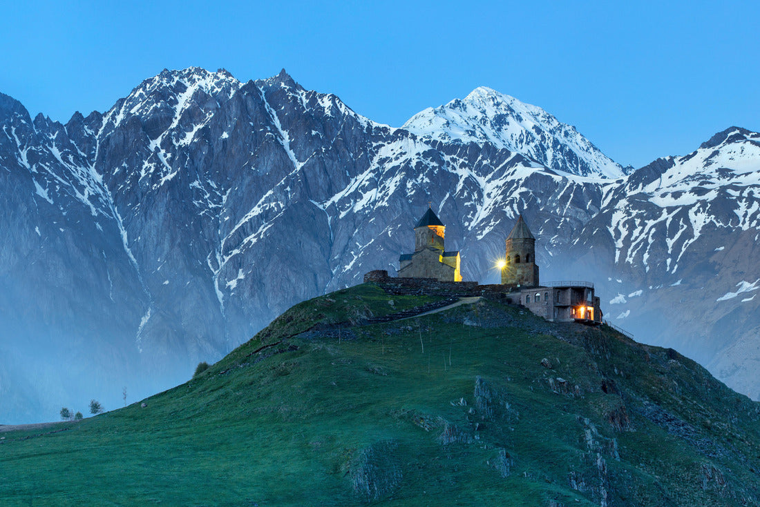 Noah Jigsaw Puzzle View to old church in twilight time in Georgia 2000 pieces