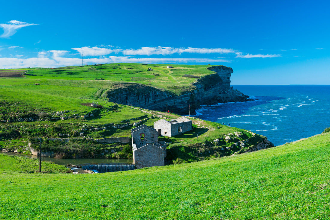 Noah Jigsaw Puzzle Ruins of the El Bolao mill and waterfall in the village of Cóbreces, Cantabria 2000 Pieces