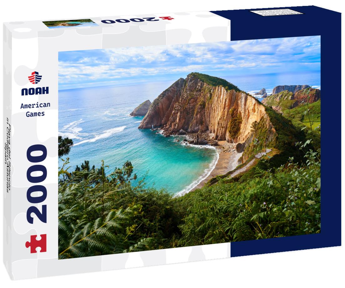 Playa del Silencio in Cudillero Asturias, Spain 2000pc Puzzle