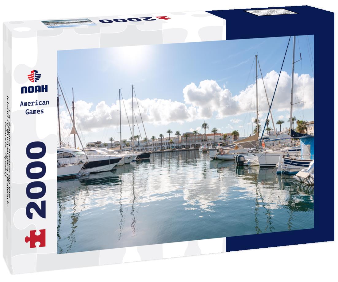 La Savina harbor on the island of Formentera (Balearic Islands, Spain) 2000pc Puzzle