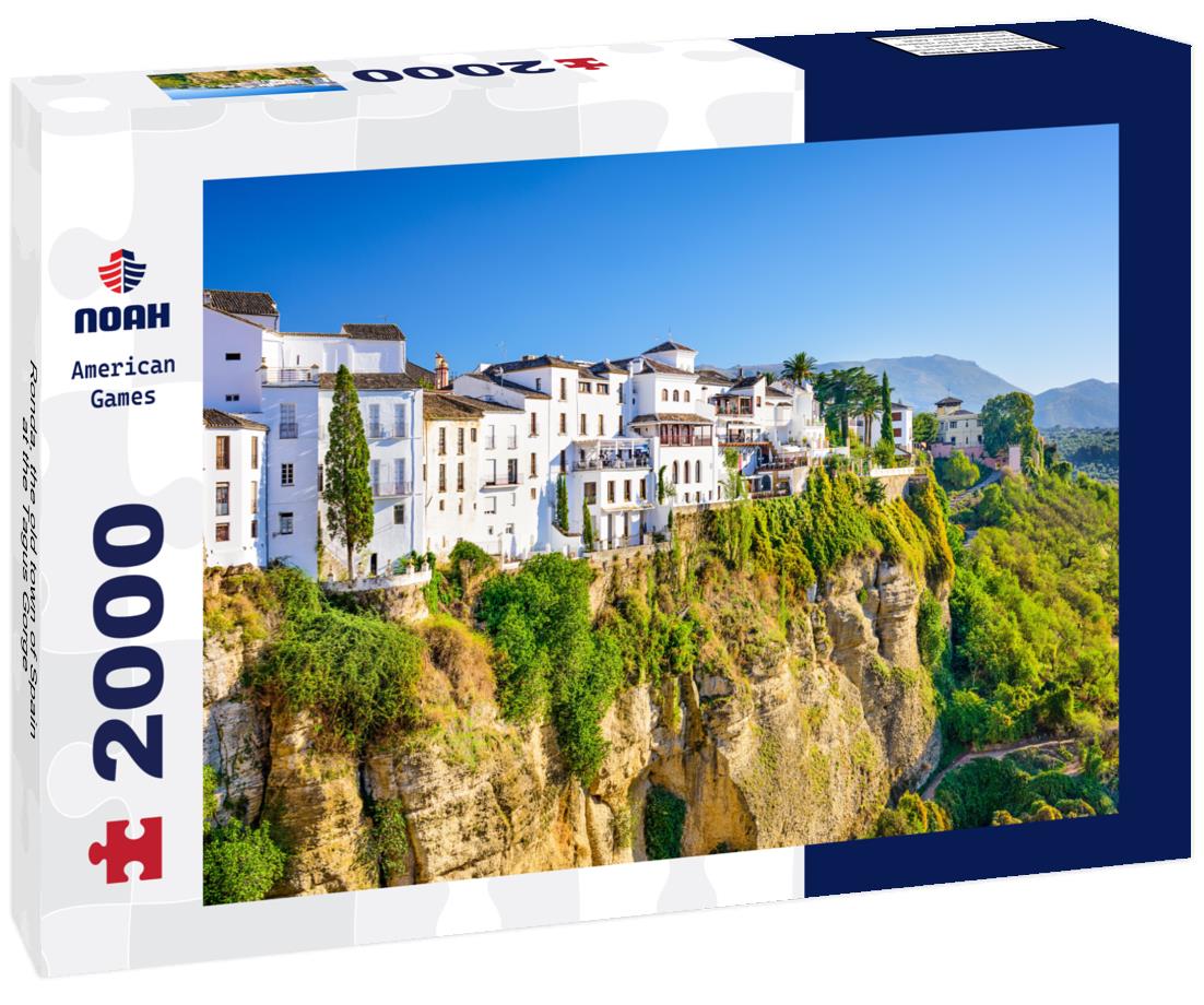 Ronda, the old town of Spain, at the Tagus Gorge 2000pc Puzzle