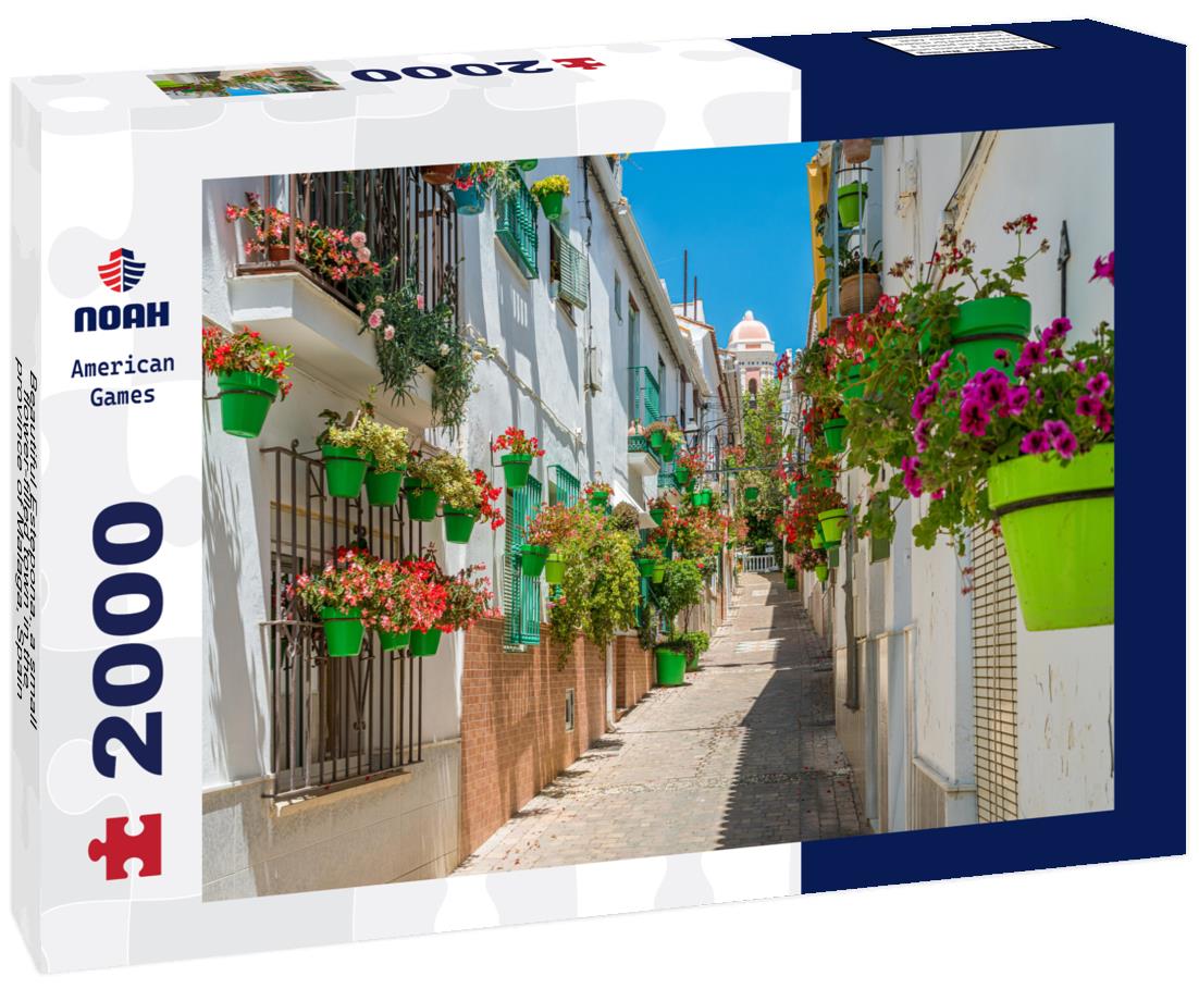 Beautiful Estepona, a small, flower-filled town in the province of Malaga, Spain 2000pc Puzzle