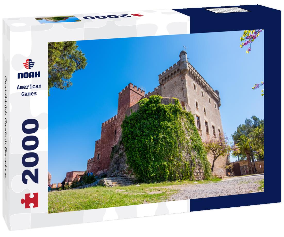 Castelldefels Castle in Barcelona 2000pc Puzzle