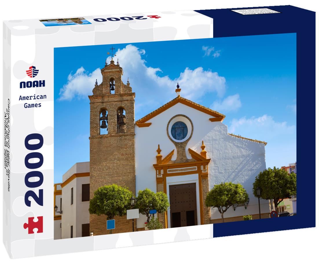Camas church near Seville in Via de la Plata in Andalusia Spain 2000pc Puzzle