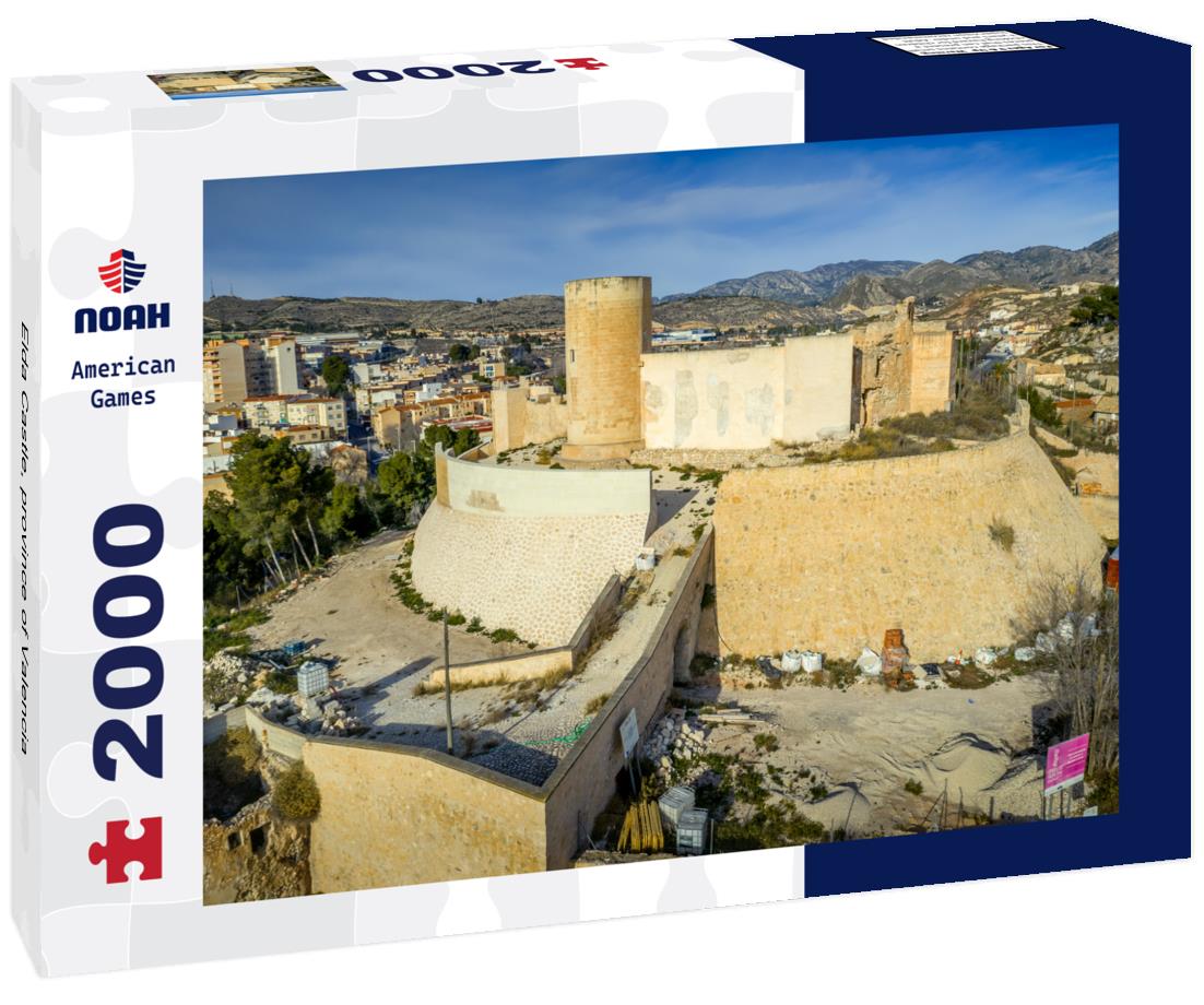Elda Castle, province of Valencia 2000pc Puzzle