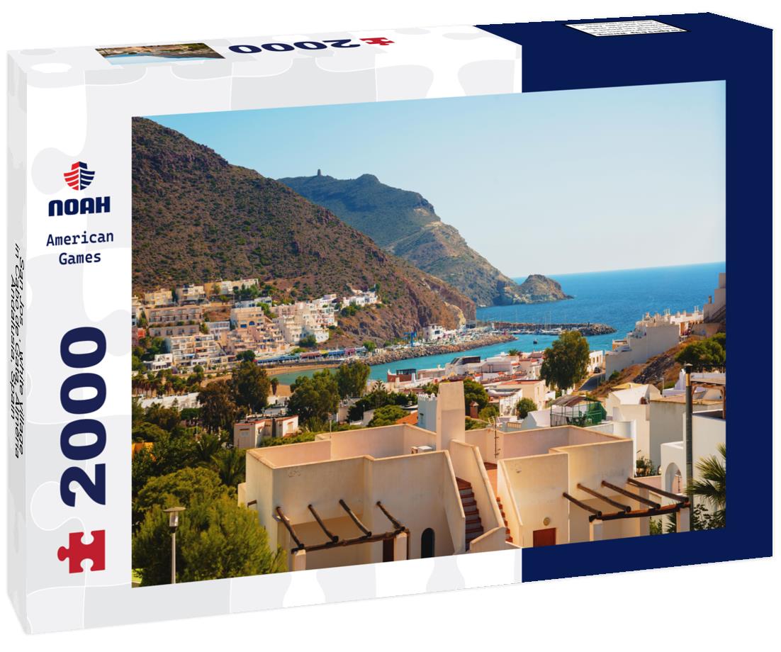 San José, white village in Cabo de Gata, Almeria, Andalusia, Spain 2000pc Puzzle