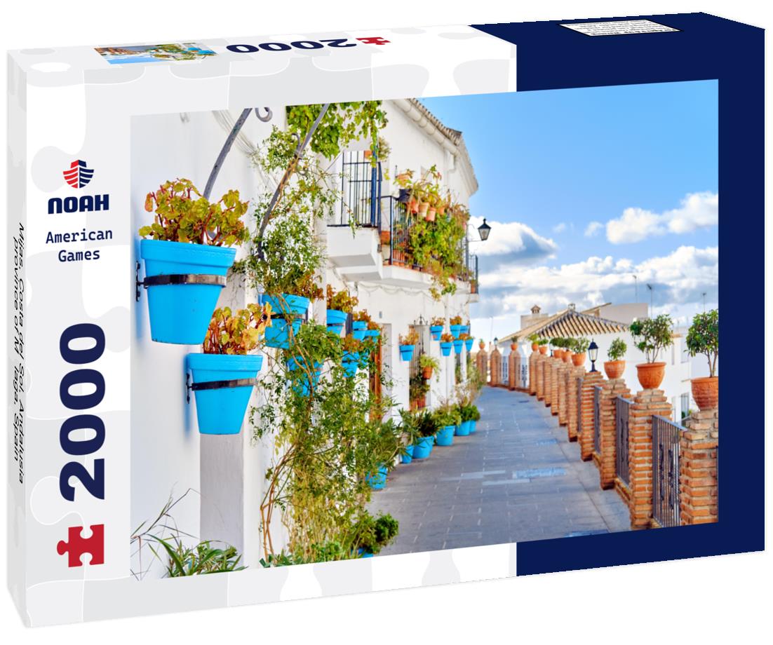 Mijas, Costa del Sol, Andalusia, province of Málaga, Spain 2000pc Puzzle