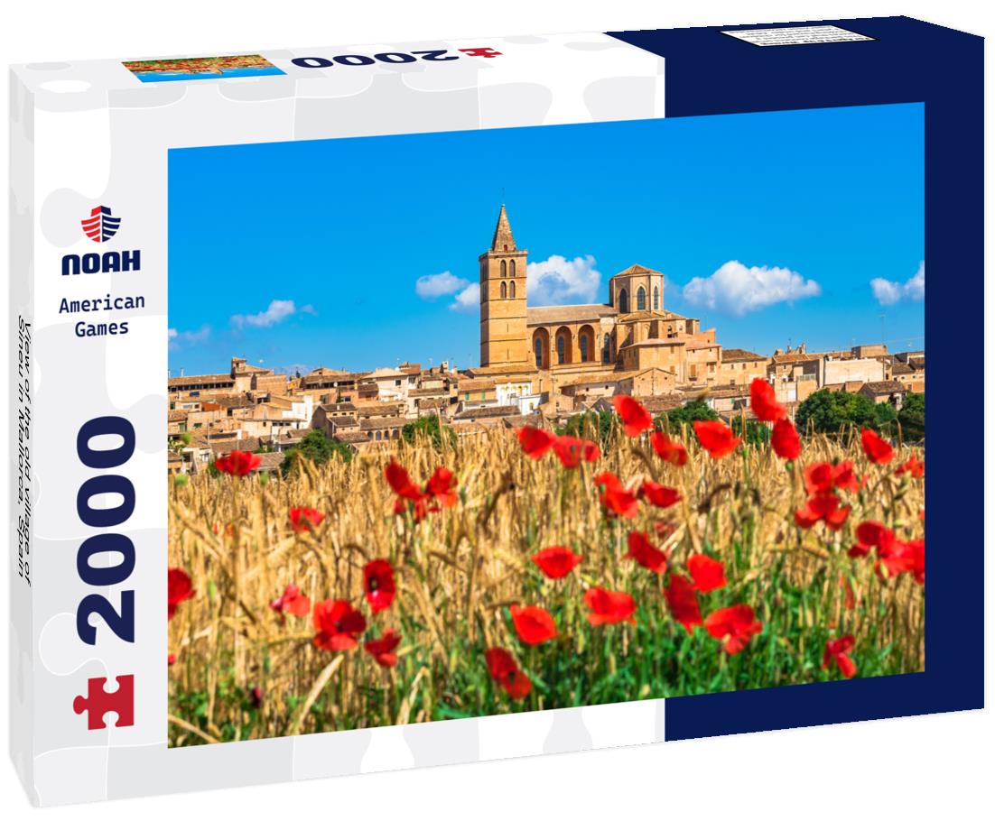 the old village of Sineu in Mallorca, Spain 2000pc Puzzle