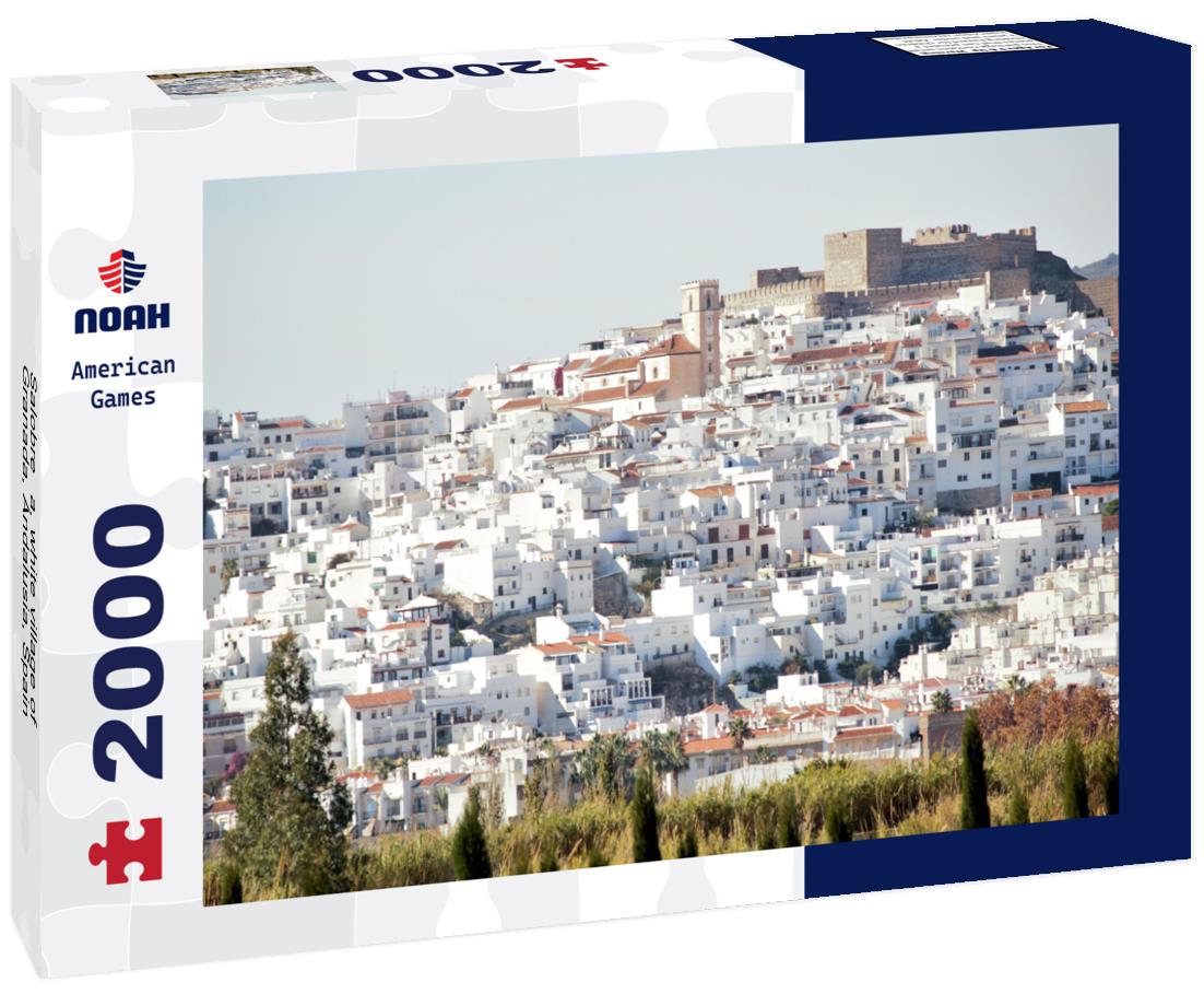 Salobreña, white village of Granada, Andalusia, Spain 2000pc Puzzle