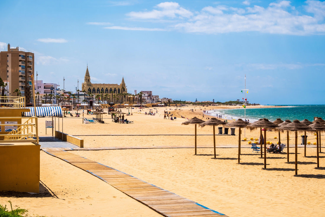Chipiona beach in the province of Cadiz, Spain 2000pc Puzzle