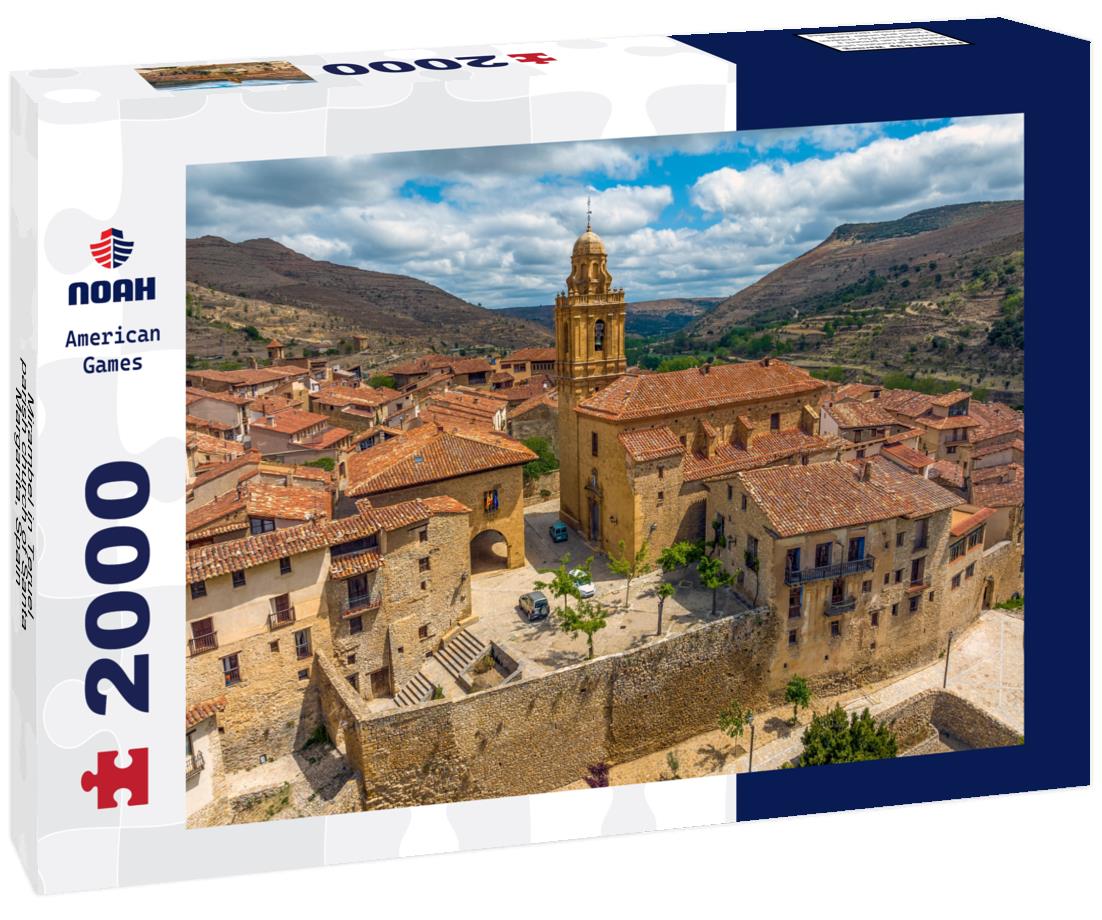 Mirambel in Teruel, parish church of Santa Margarita, Spain 2000pc Puzzle