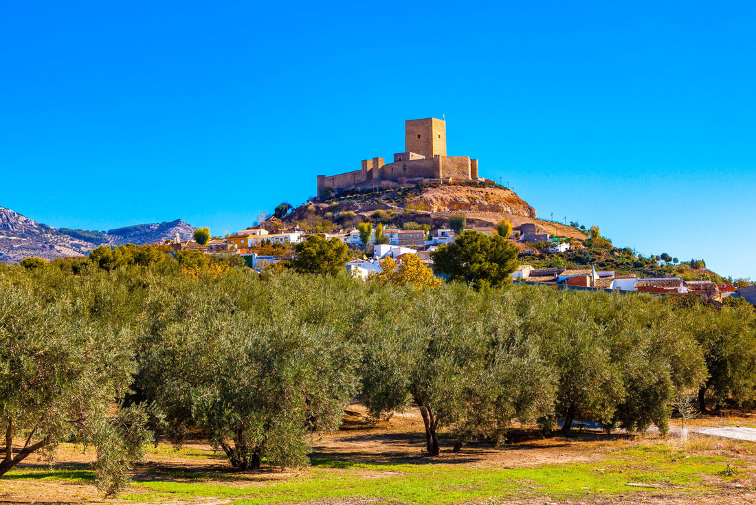 the castle of Alcaudete, Jaen province, Andalusia, Spain 2000pc Puzzle