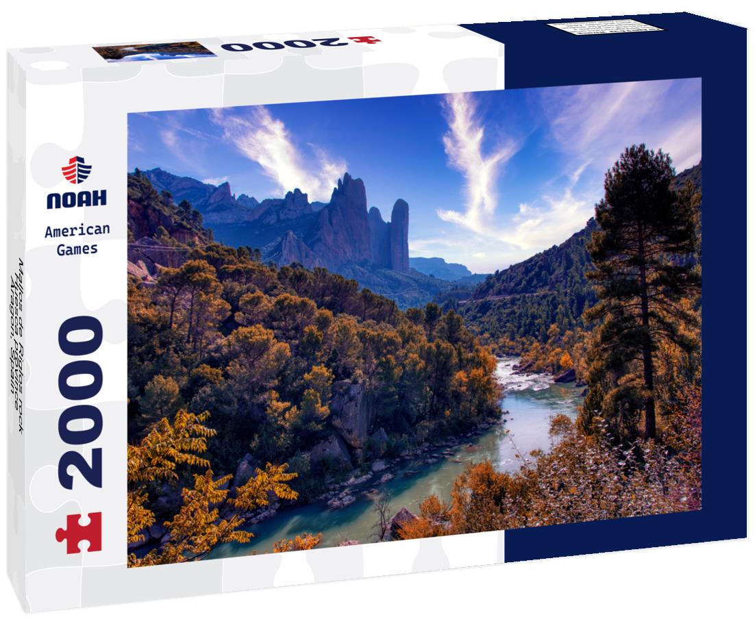 Mallos de Riglos rock, Huesca province, Aragon, Spain 2000pc Puzzle