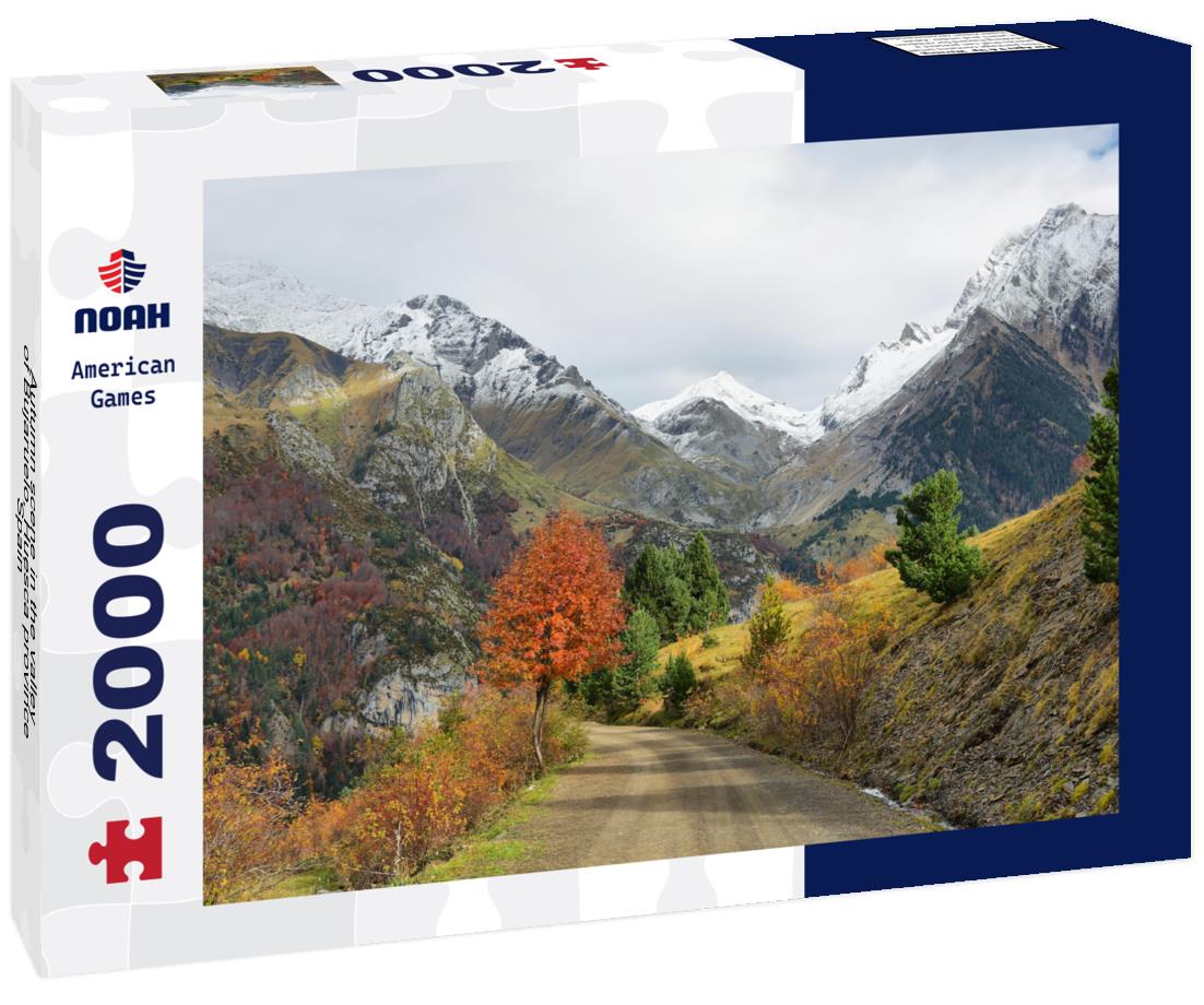 Autumn scene in the valley of Bujaruelo, Huesca province, Spain 2000pc Puzzle