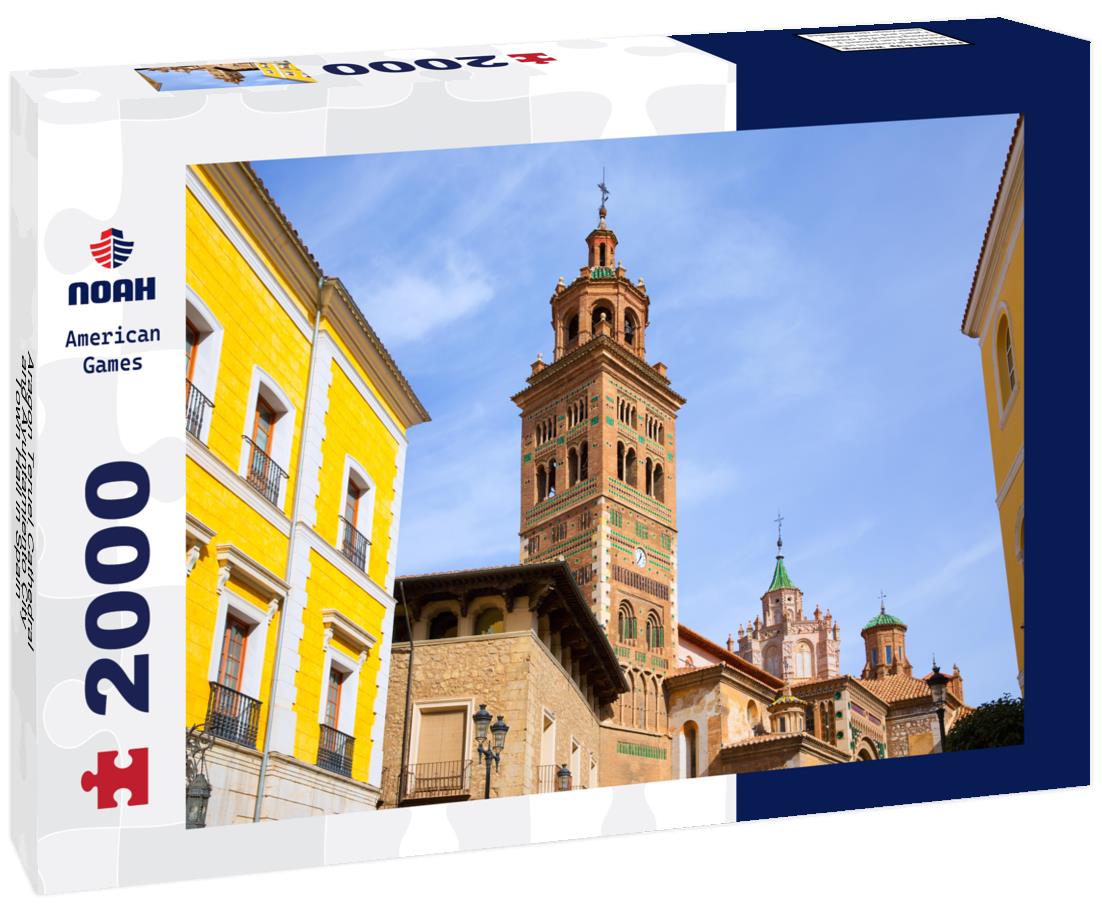 Aragon Teruel Cathedral and Ayuntamiento City Town Hall in Spain 2000pc Puzzle