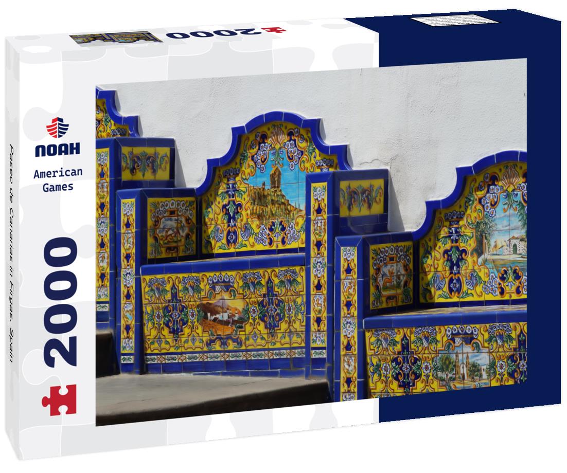 Paseo de Canarias in Firgas, Spain 2000pc Puzzle