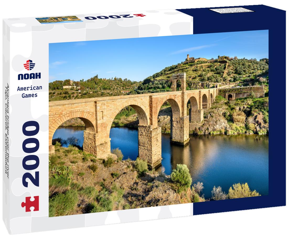 Alcantara bridge over the river Tajo, Caceres, Extremadura 2000pc Puzzle