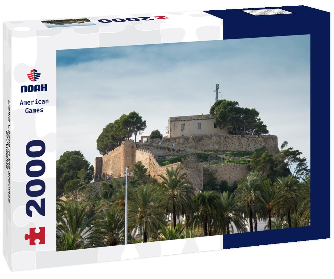 Denia Castle in the province of Alicante 2000pc Puzzle