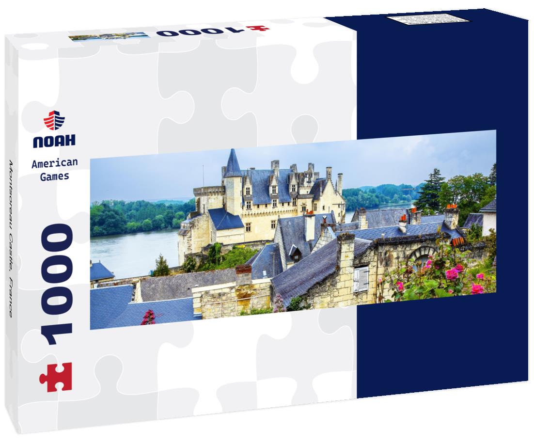 Noah Jigsaw Puzzle Montsoreau Castle, France Panorama 1000 Pieces