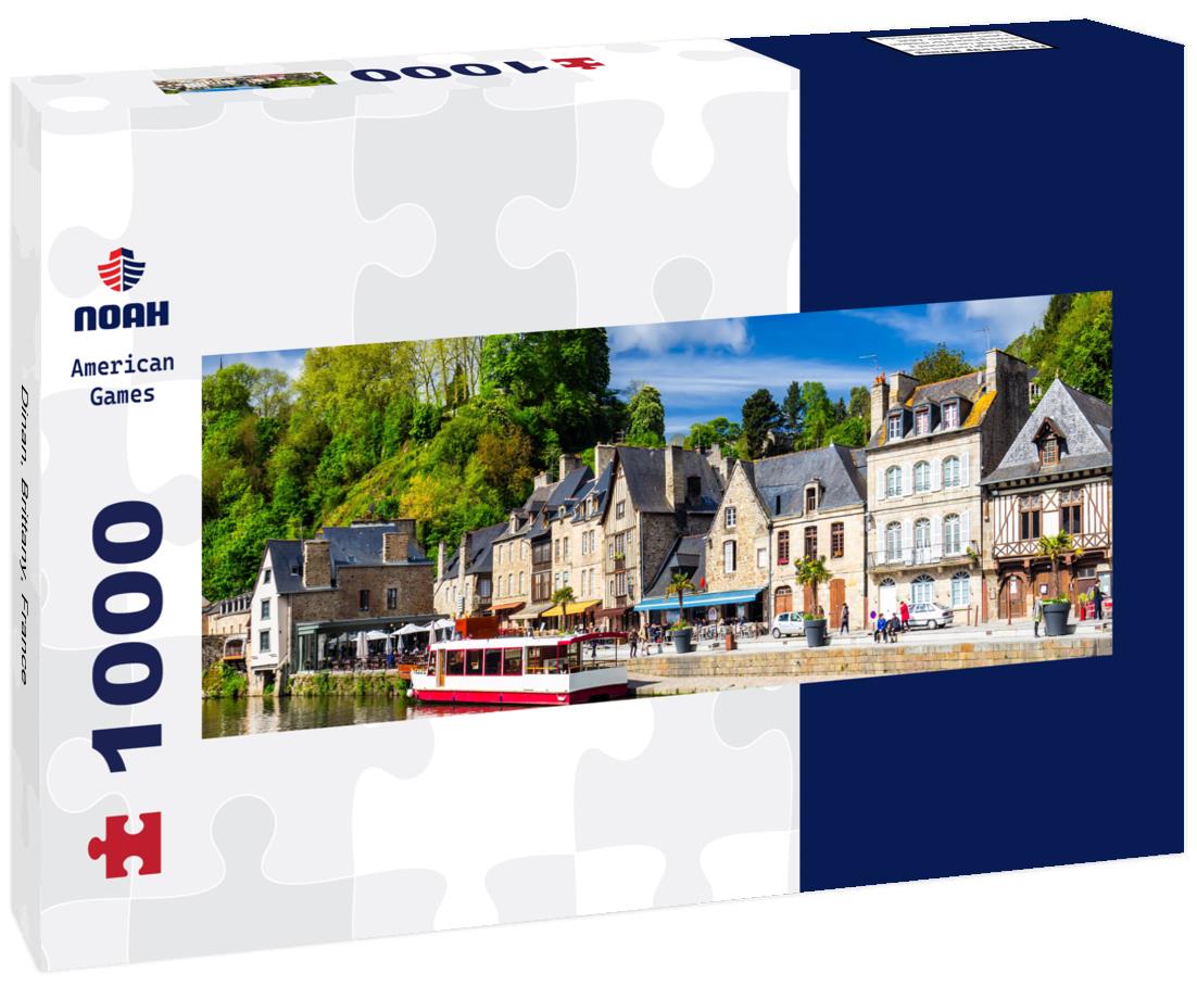 Noah Jigsaw Puzzle Dinan, Brittany, France Panorama 1000 Pieces