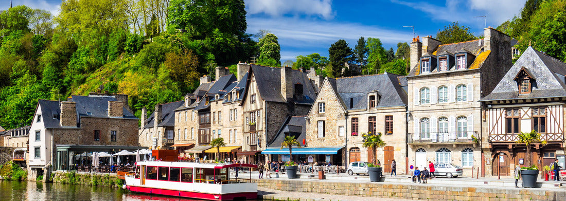 Noah Jigsaw Puzzle Dinan, Brittany, France Panorama 1000 Pieces