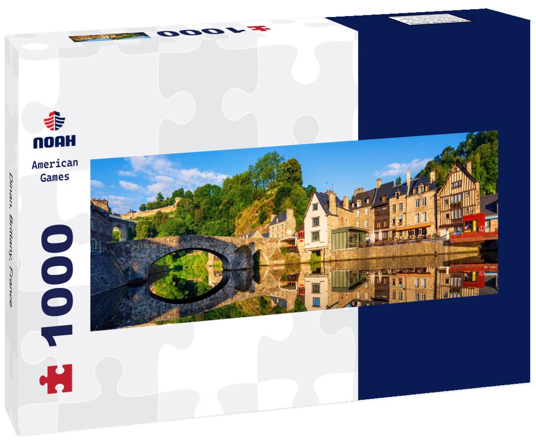 Noah Jigsaw Puzzle Dinan, Brittany, France Panorama 1000 Pieces