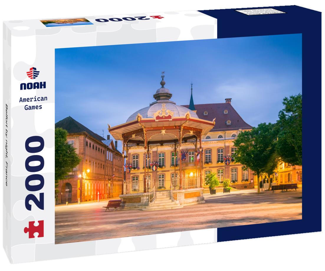 Belfort by night, France 2000pc Puzzle
