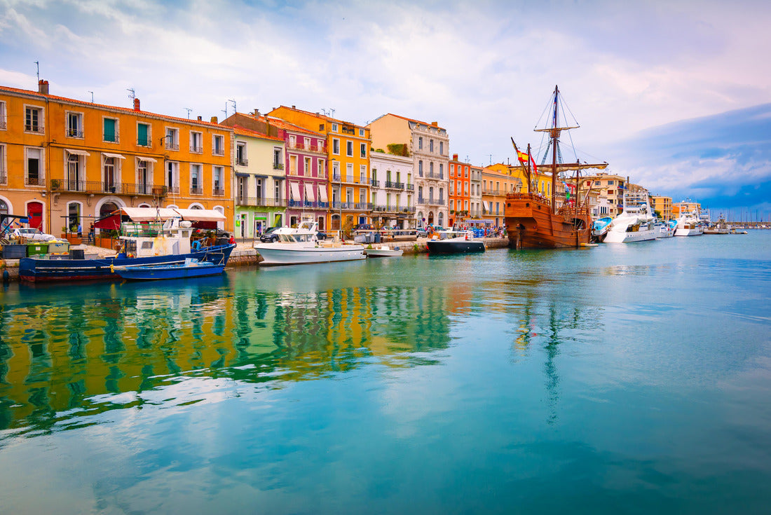 Sete, Venice of Languedoc, southern France 2000pc Puzzle