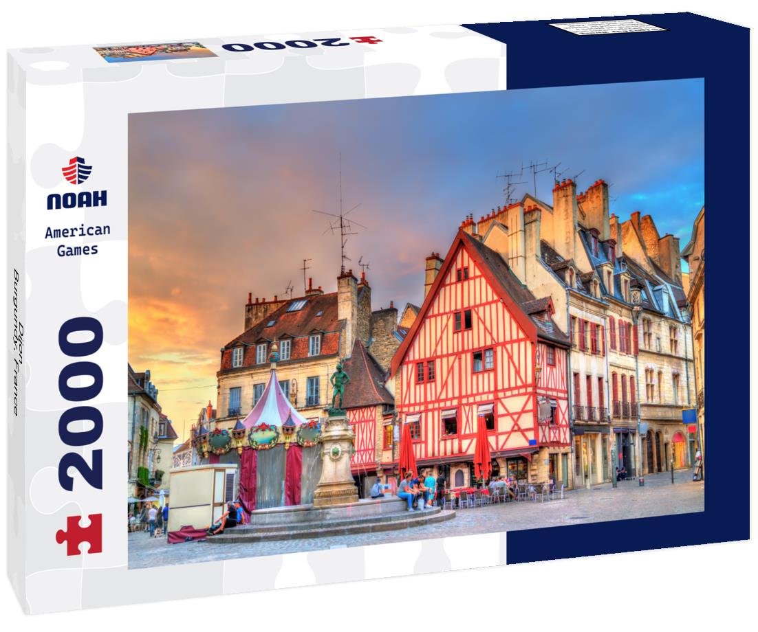 Dijon - Burgundy, France 2000pc Puzzle
