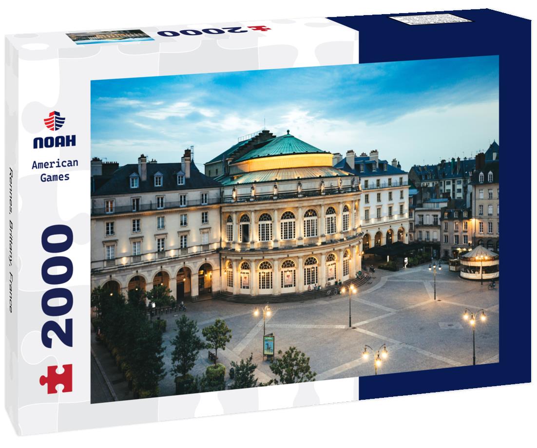 Rennes, Brittany, France 2000pc Puzzle