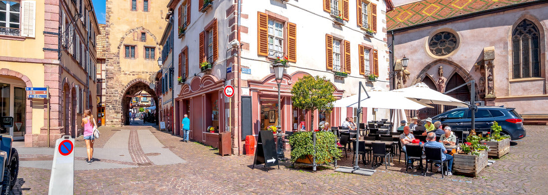 Noah Jigsaw Puzzle Tower of Riquewihr, Alsace, France Panorama 1000 Pieces