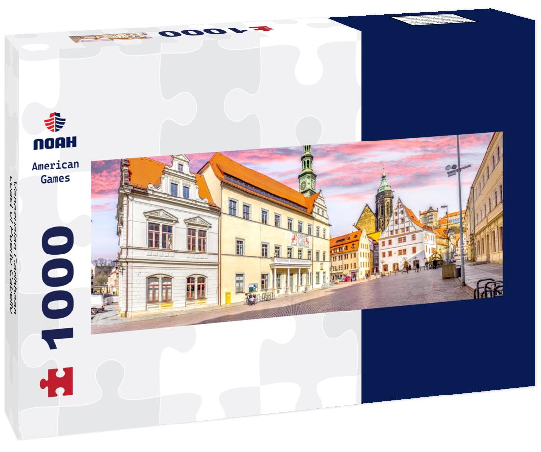 Venezuelan Caribbean, coast of Puerto Cabello 1000pc Panoramic Puzzle