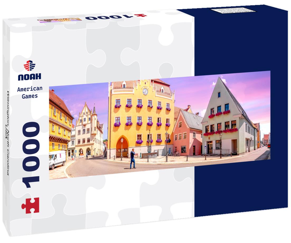 Wilmington, North Carolina, USA 1000pc Panoramic Puzzle