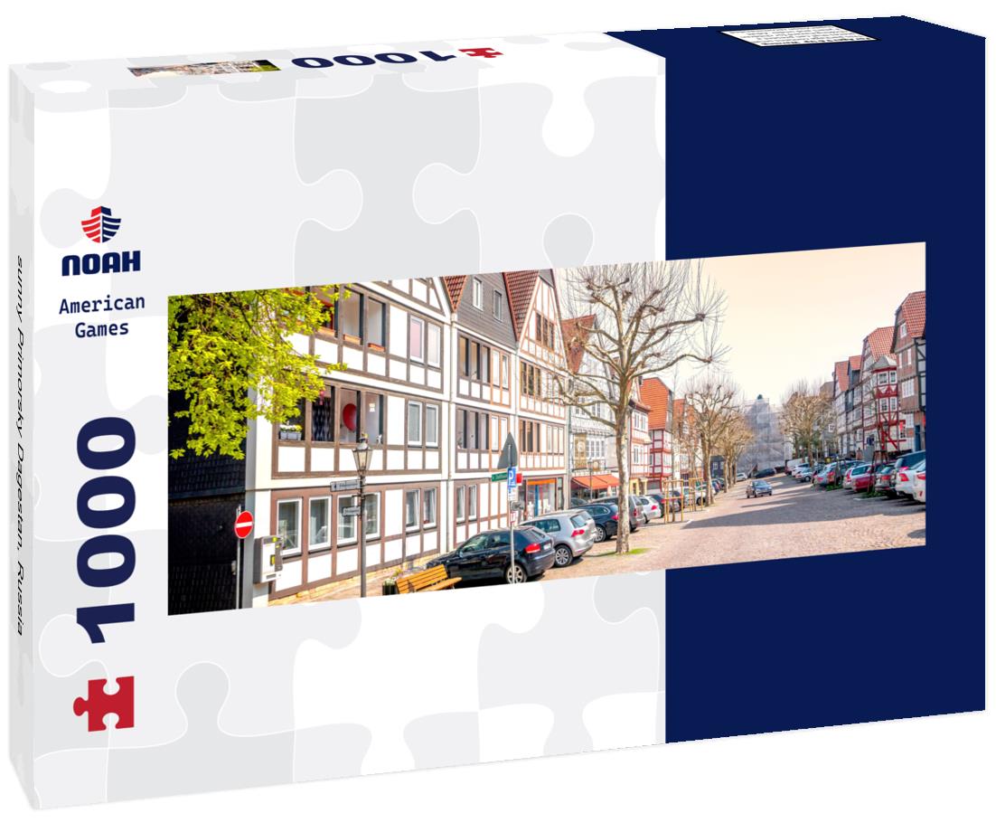 sunny Primorsky Dagestan, Russia 1000pc Panoramic Puzzle