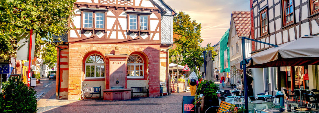 Noah Jigsaw Puzzle Village church in Katzow, Mecklenburg-Western Pomerania, Germany Panorama 1000 Pieces