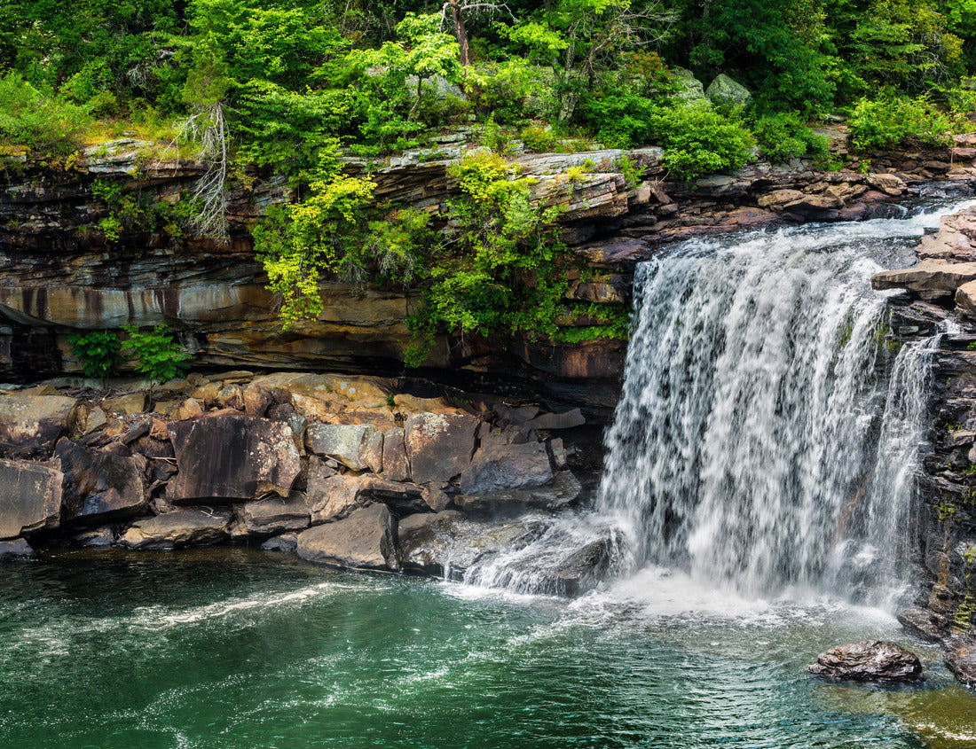 Noah Jigsaw Puzzle Waterfall in Little River Canyon National Park in northern Alabama 1000 Pieces