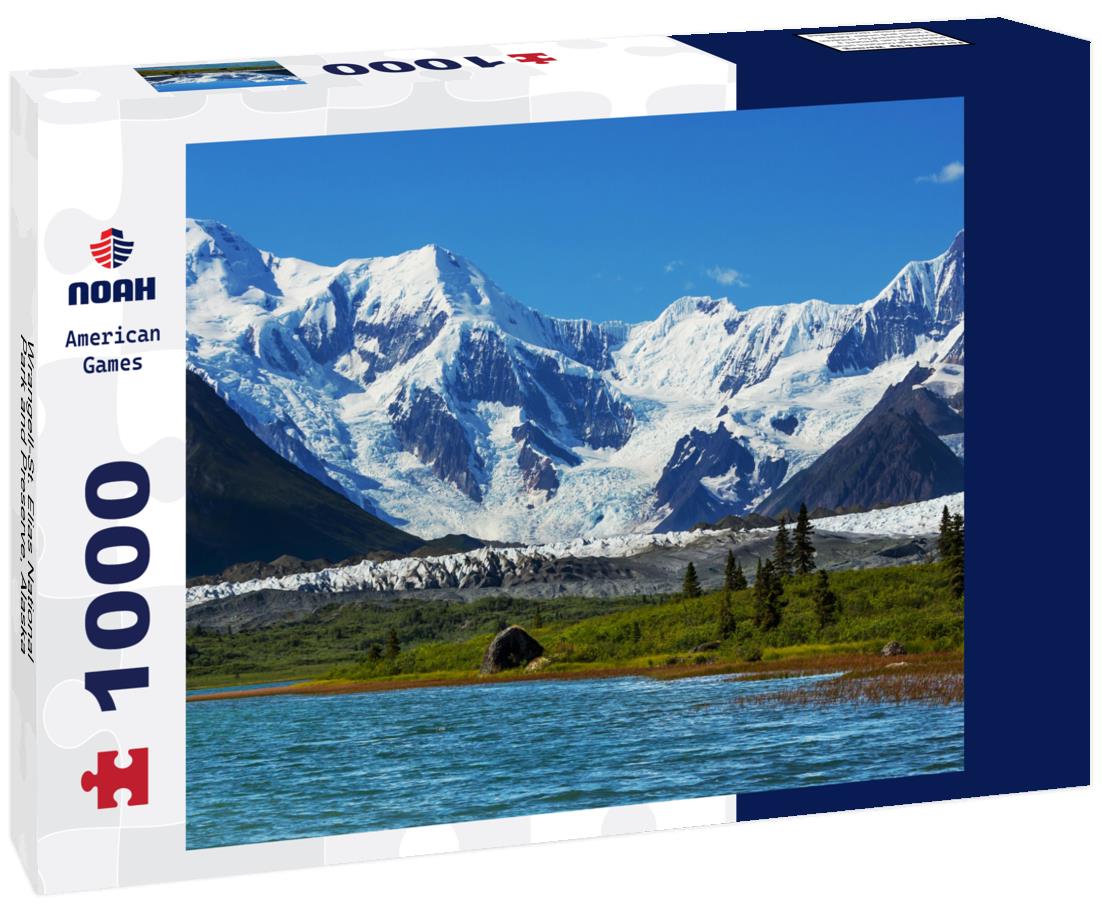 Wrangell-St. Elias National Park and Preserve, Alaska 1000pc Puzzle