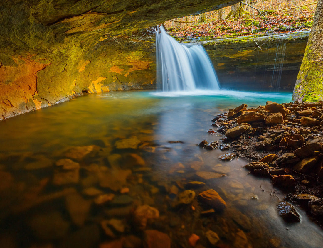 Noah Jigsaw Puzzle A hidden waterfall in the Ozark National Forest of Arkansas 1000 Pieces