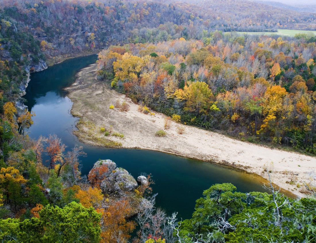 Tie Slide view, Buffalo National River, Arkansas 1000pc Puzzle