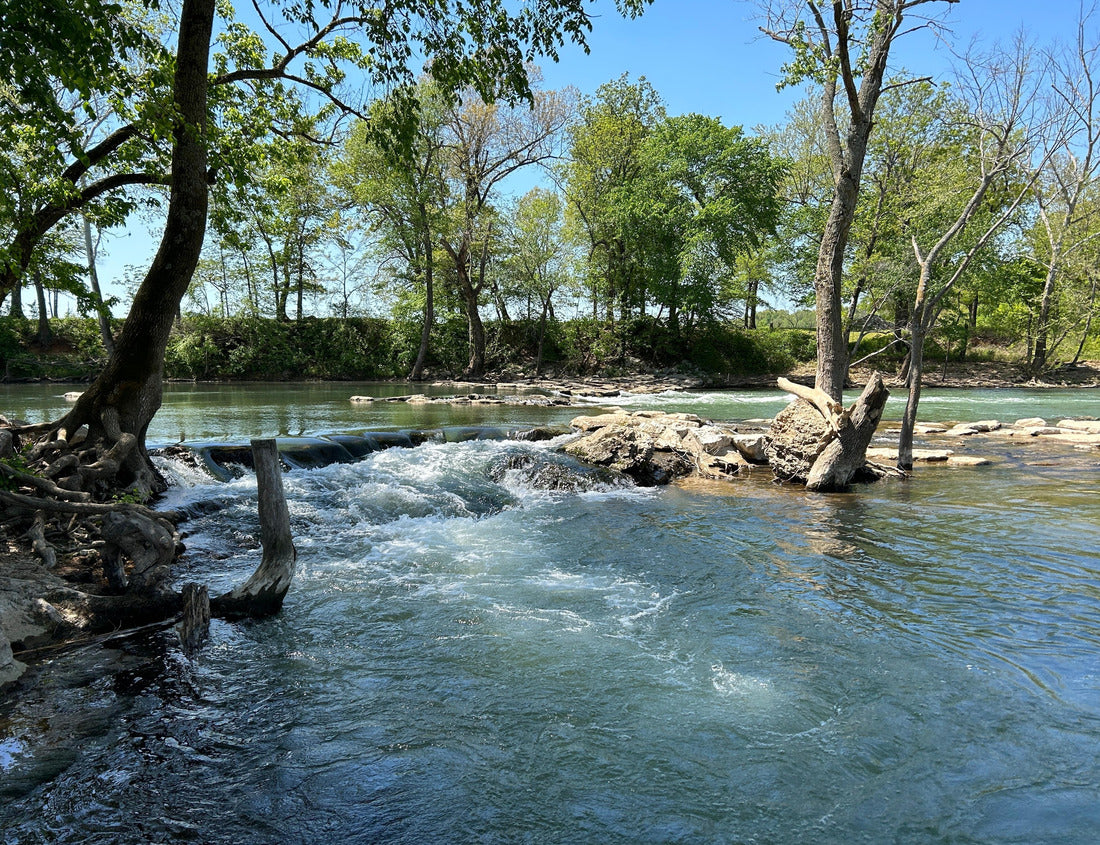 Noah Jigsaw Puzzle Beautiful view of waterfall and rapids at Siloam Springs Kayak Park in Arkansas 1000 Pieces