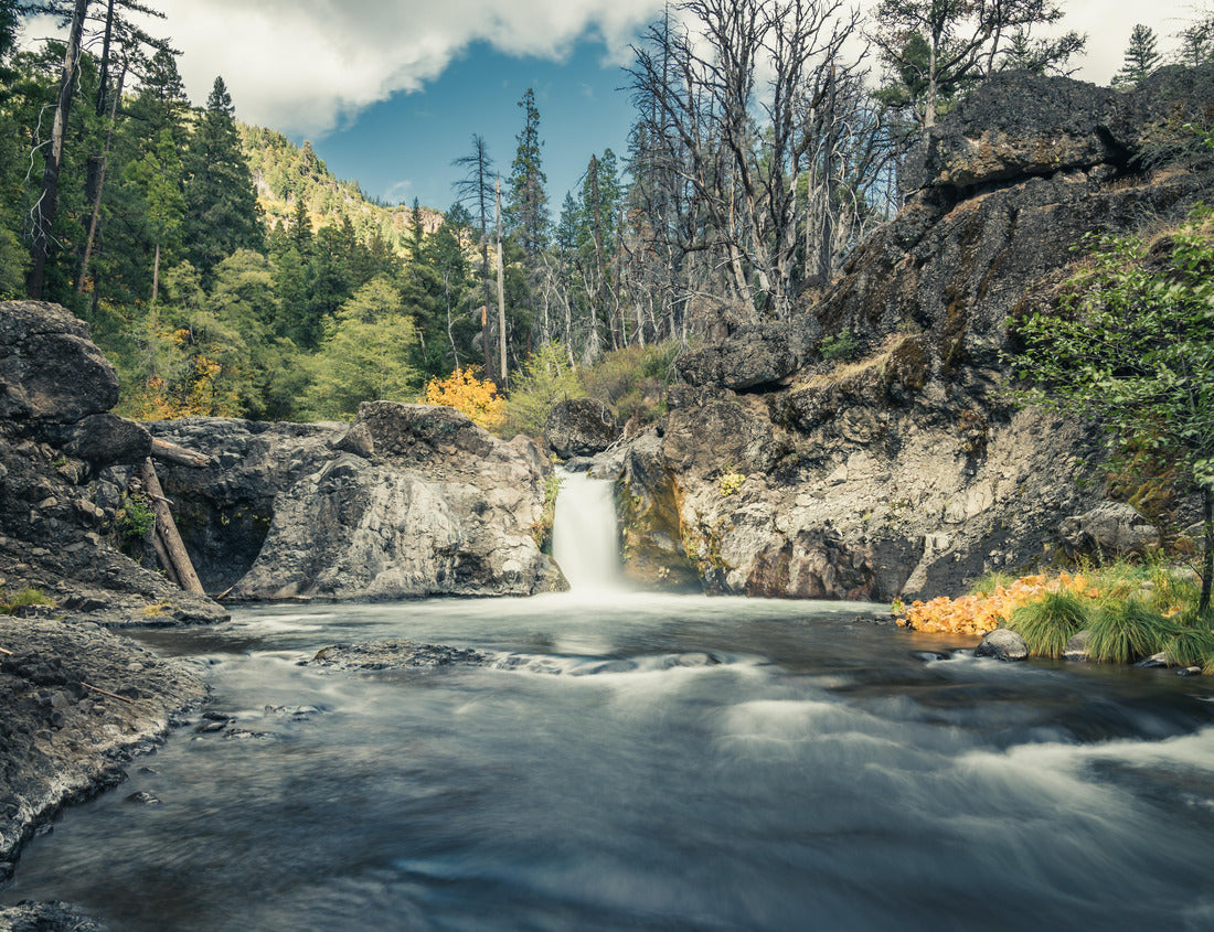 Noah Jigsaw Puzzle Deer Creek Falls in Tehama County, CA 1000 Pieces