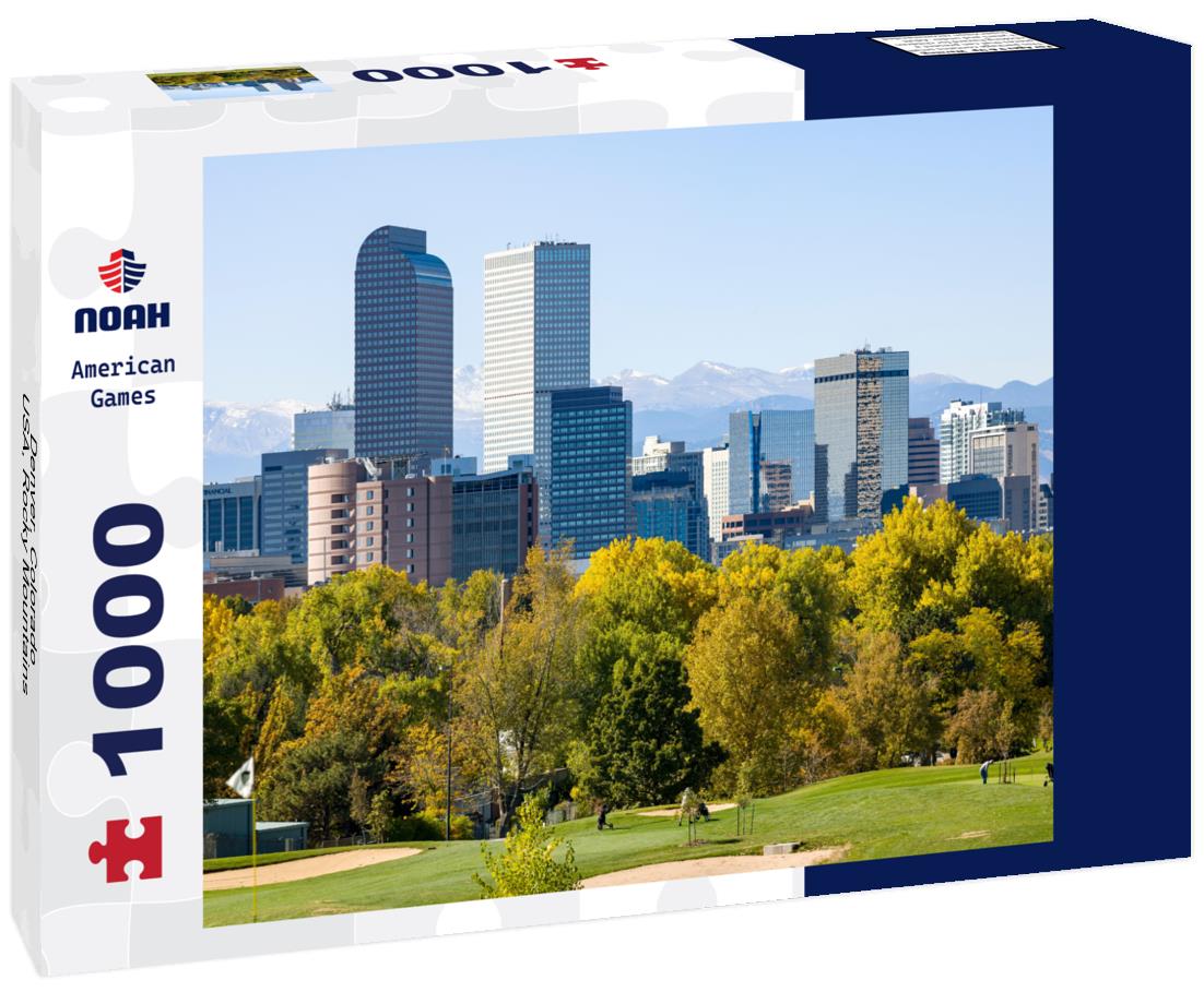 Noah Jigsaw Puzzle Denver, Colorado, USA, Rocky Mountains 1000 Pieces