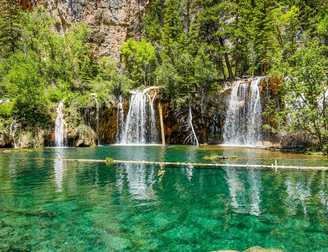Noah Jigsaw Puzzle tranquil scene of Hanging Lake Waterfall, Colorado, USA 1000 Pieces