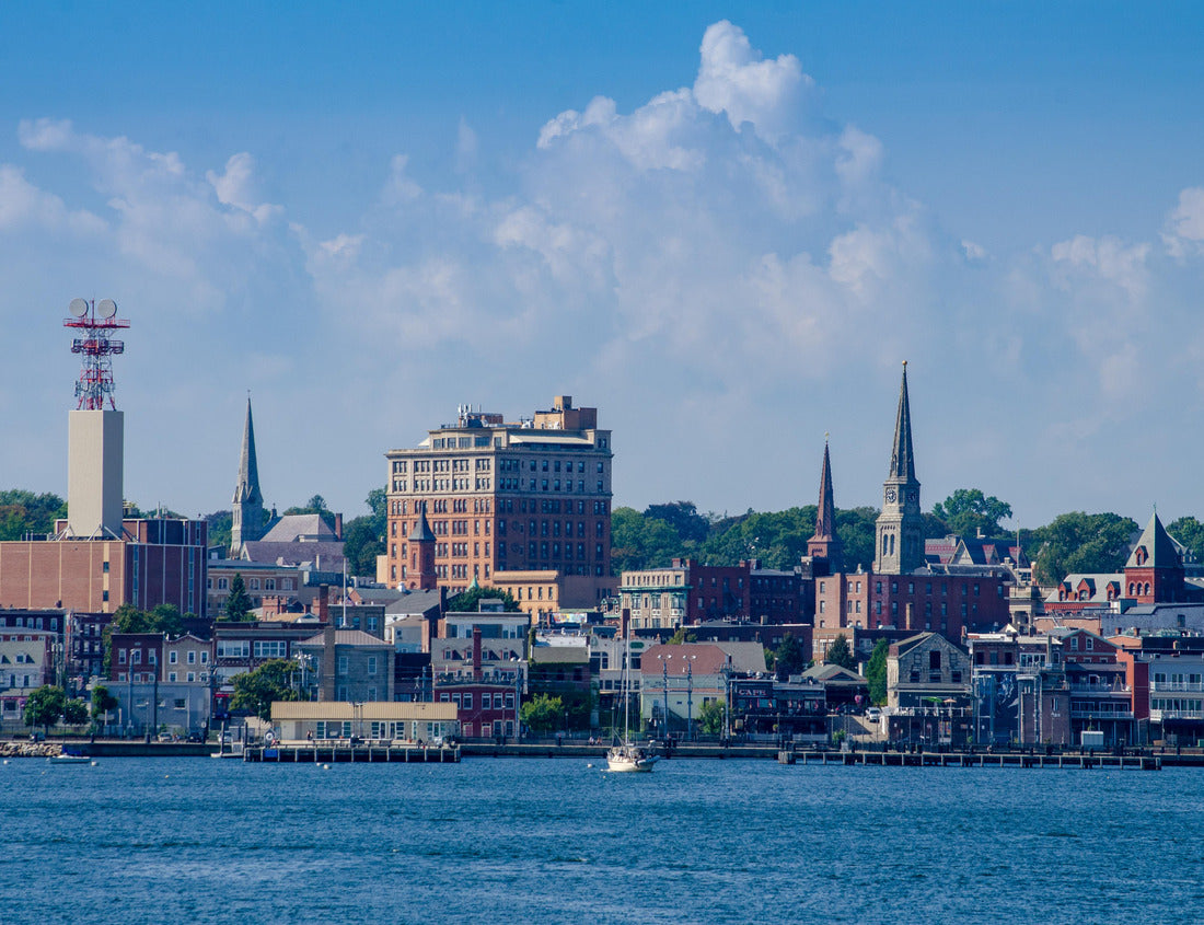 Noah Jigsaw Puzzle Skyline of the city of New London, Connecticut 1000 Pieces