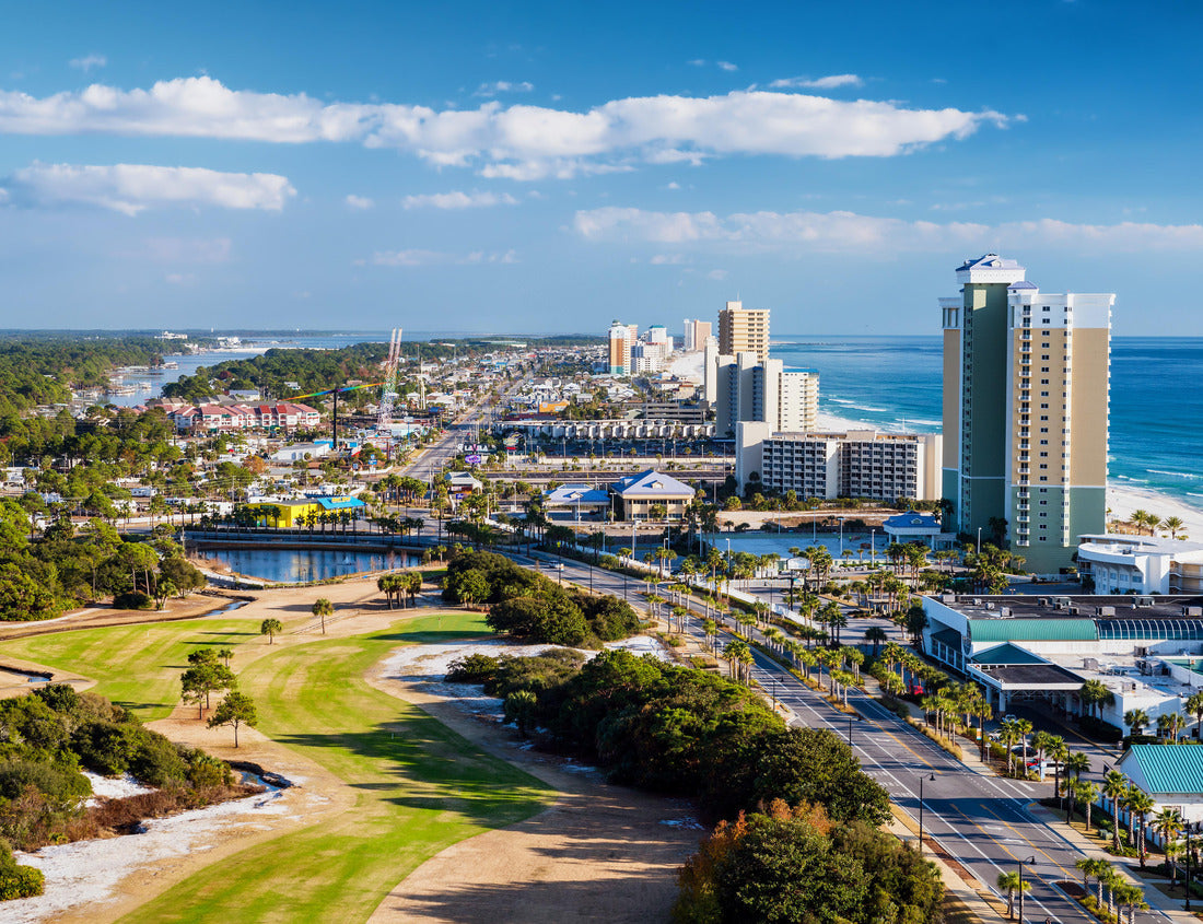 Panama City Beach, Florida, view of Front Beach Road 1000pc Puzzle